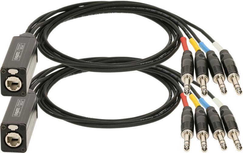 Klotz CATLink MINI 4 kanálový vstupní a výstupní adaptér 2 x CLTRS-MINI4 - 0,8m