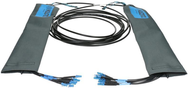 Klotz optický kabel LC-LC, single-mode OS2, 15m