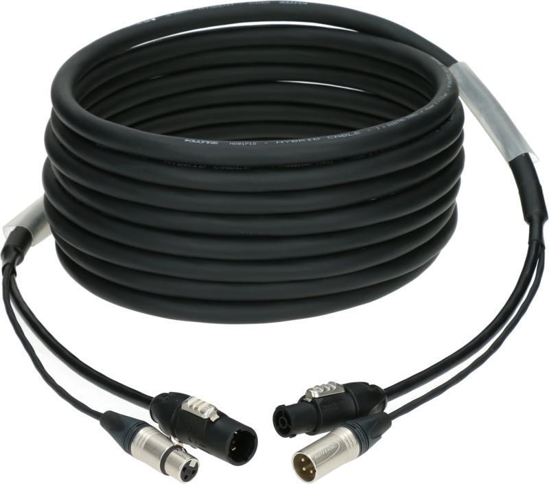 Klotz hybridní kabel audio a napájení 3G1.5 XLR 3p + powerCON TRUE1 - 20m