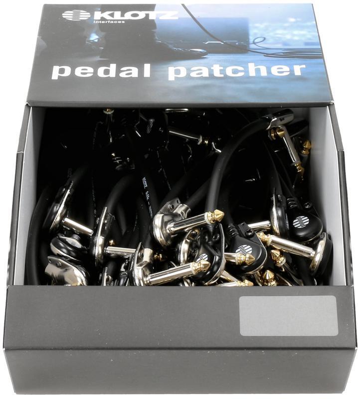 Klotz patch kabel Jack-Jack, asymetrický, 0,15m, velké balení