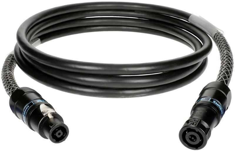 Klotz reproduktorový kabel 8 x 4,0 mm² PUR speakON 8p 15m kovový kryt