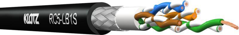 Klotz CAT síťový kabel RamCAT-Flex AWG 26/19, S/UTP, PUR