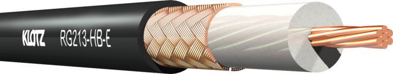 Klotz koaxiální kabel RG213/U FRNC - 50 Ohm