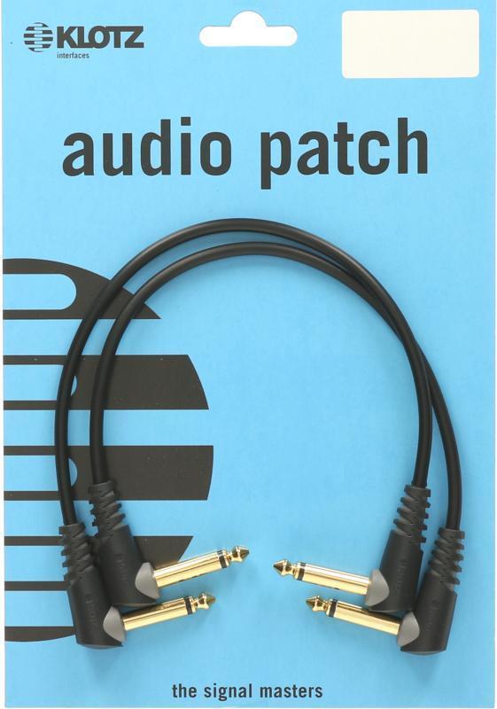 Klotz patch kabel s Jack konektory, 0,9m
