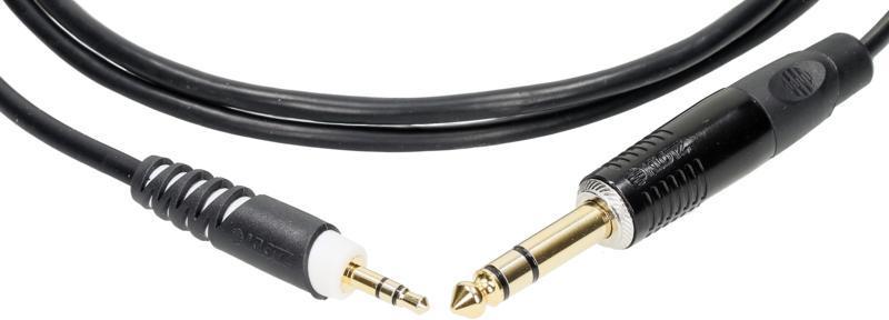 Klotz Jack-Jack kabel 3,5 mm - 6,35 mm, 1,5m