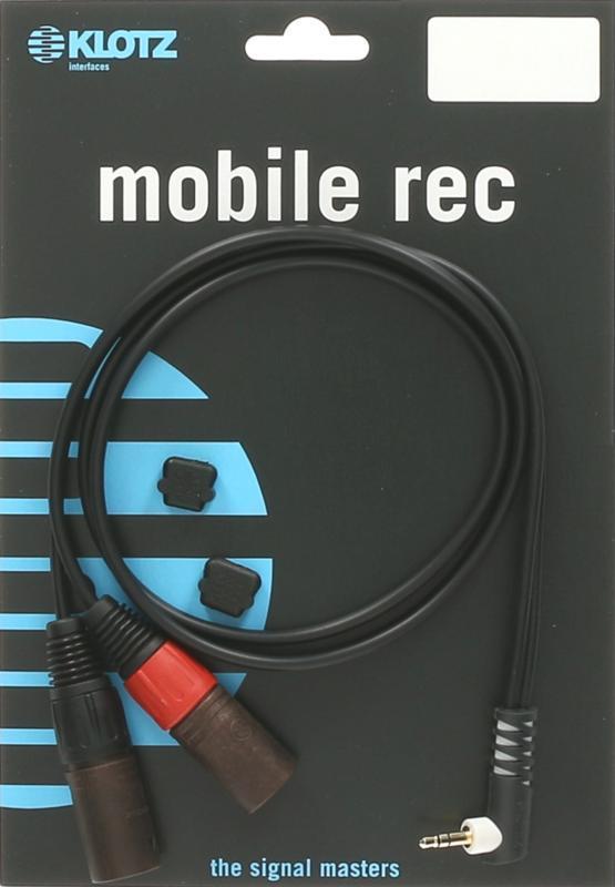 Klotz Y-kabel Jack 3,5 mm - 2x XLR samice - lehký - 3m