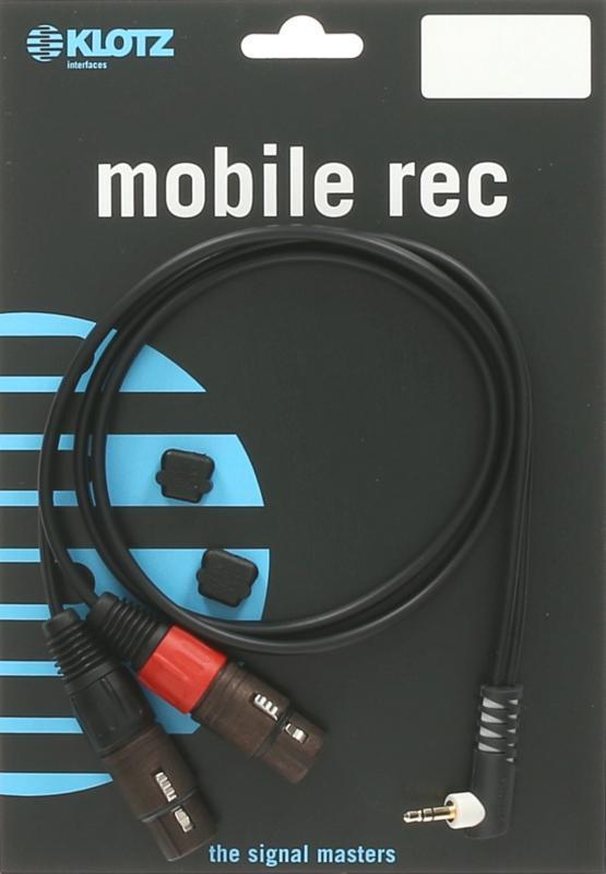 Klotz Y kabel 3,5 mm TRS na 2x XLR, 2m