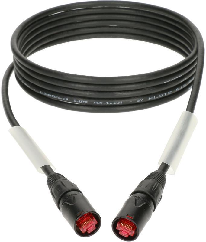 Klotz kabel CAT5e S/UTP etherCON, flexibilní, 20m