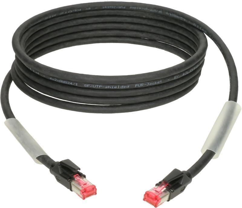 Klotz kabel CAT5e, flexibilní, dvojité stínění, AWG24, 100m