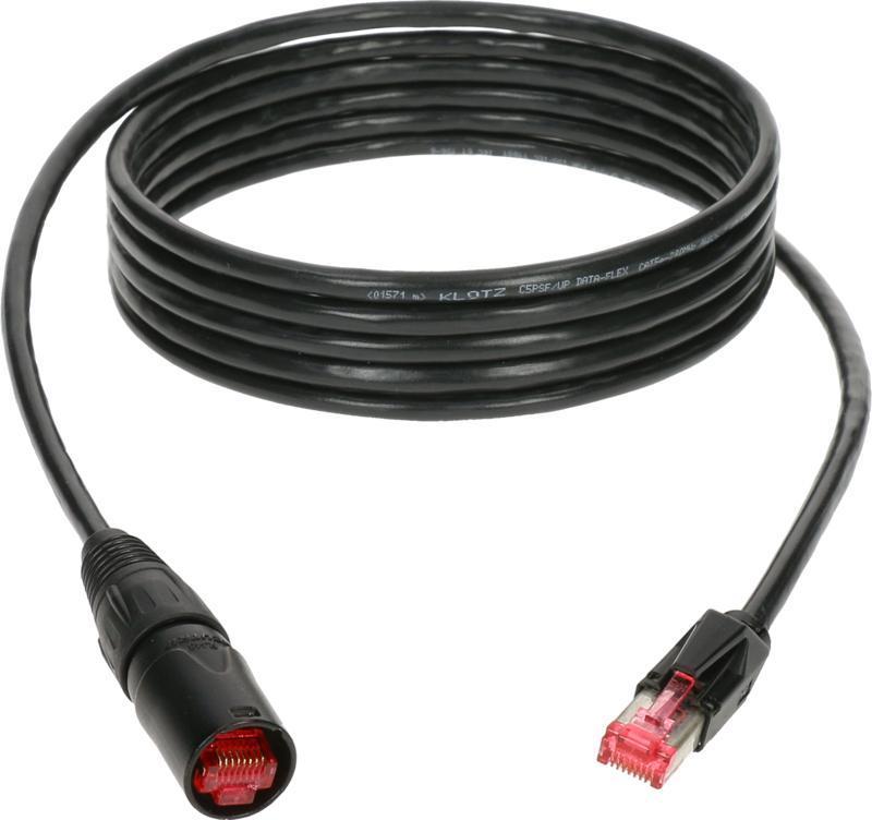 Klotz kabel CAT5e etherCON-RJ45 flexibilní, PUR, 1m