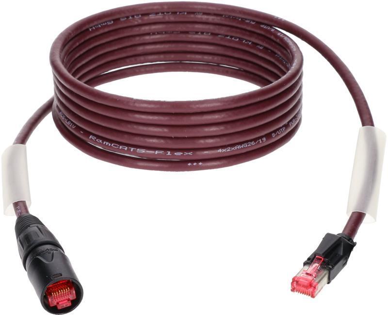 Klotz síťový kabel RamCAT - flexibilní, CAT5e, etherCON-RJ45, 40m