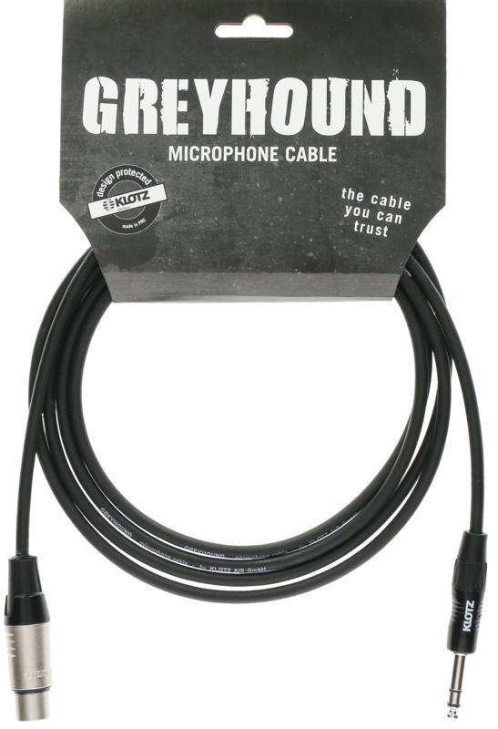 Klotz XLR-Jack kabel - symetrický, 1,5m