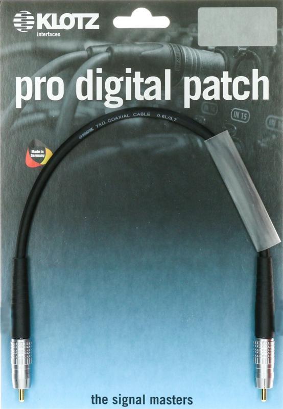 Klotz kabel SPDIF RCA - RCA, 0,6m