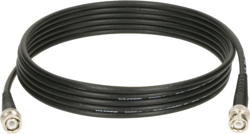 Klotz IM kabel 50 ohm flexibilní koaxiální, BNC konektor, 2m