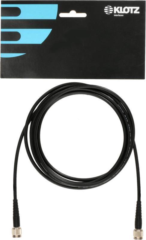 Klotz koaxiální kabel 50 ohmů, TNC konektory, 5m