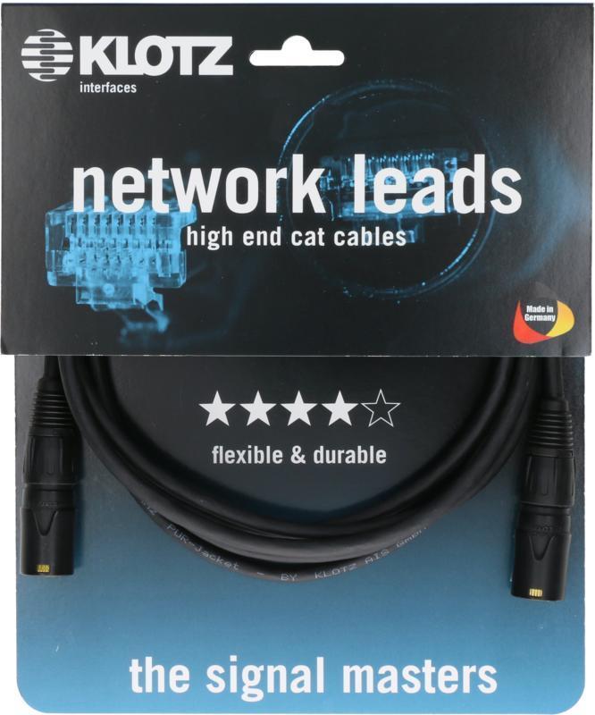 Klotz kabel CAT7, flexibilní, PUR, etherCON, 1m
