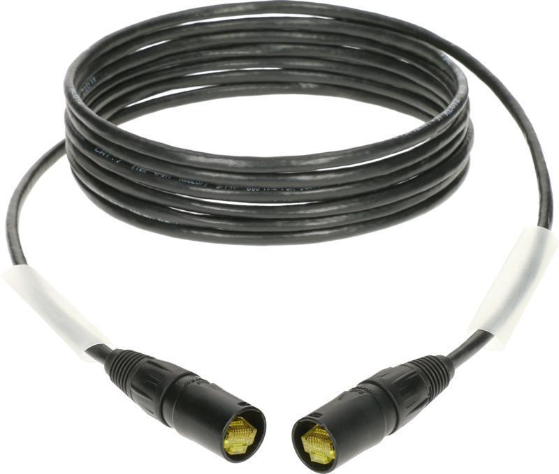 Klotz patch kabel CAT7, flexibilní, PVC, etherCON, 0,5m