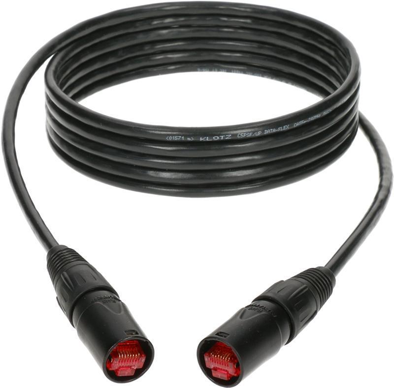Klotz kabel CAT5e, flexibilní, PUR, etherCON, 20m