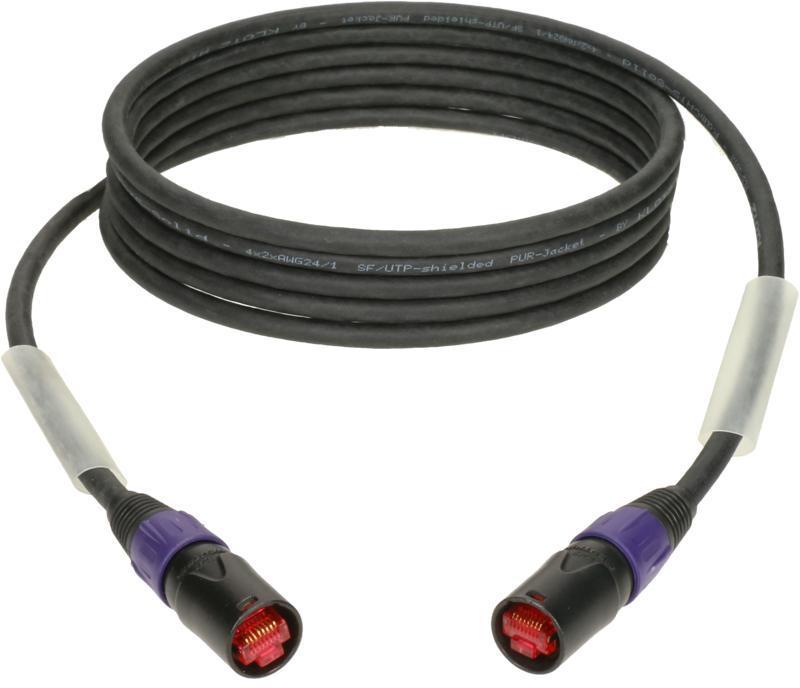 Klotz kabel CAT5e, flexibilní, dvojité stínění, 60m