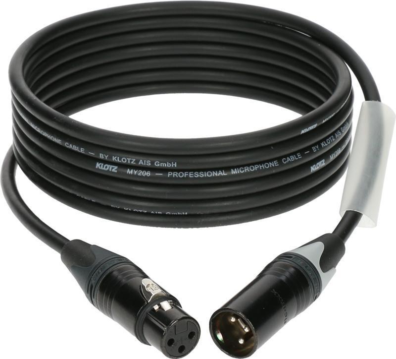 Klotz mikrofonní kabel XLR-XLR, barevné kódování, Neutrik konektory, 15m