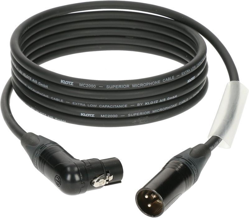 Klotz M2 mikrofonní kabel XLR-XLR, Neutrik konektory, 1m