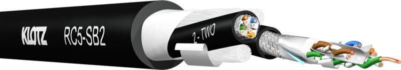 Klotz RamCAT5 síťový kabel AWG 24/1, SF/UTP, PVC, 50m