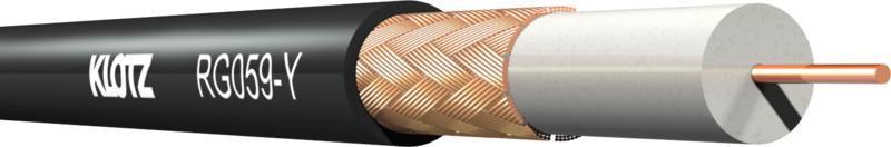 Klotz koaxiální kabel RG59B/U PVC - 100m