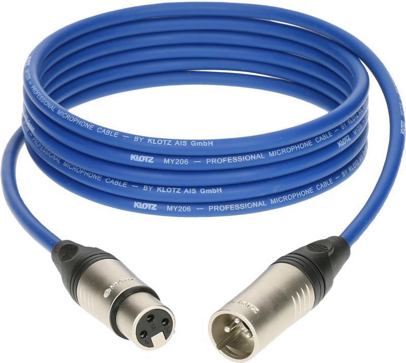 Klotz IM mikrofonní kabel XLR 3p samec/samice niklové konektory - 20m