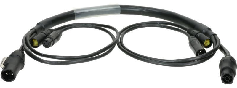 Klotz hybrid patch kabel Adamson CS10 etherCON + XLR 3p + powerCON TRUE1 - 0,75m