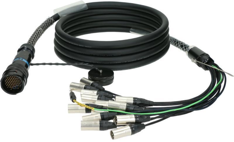 Klotz RMP-16 XLR kabel - 10m, digitální fanout, PVC