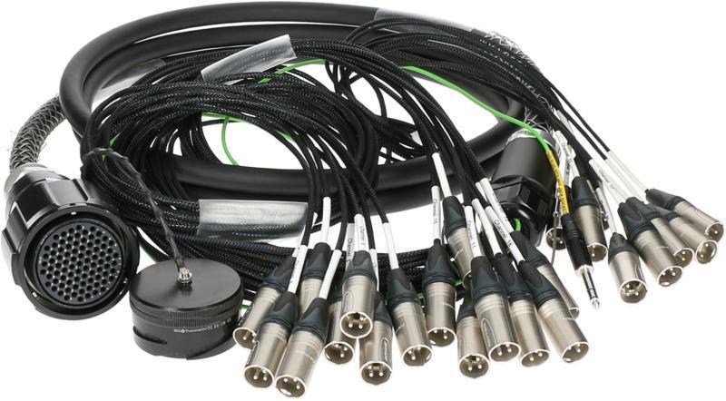 Klotz kabel RMP 85p - 24x XLR, digitální fanout, PVC, 3m