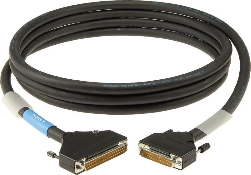 Klotz D-Sub kabel 37p - 25p, 8 kanál, analogový, symetrický, 2m