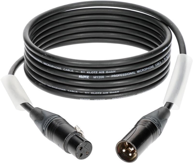 Klotz mikrofonní kabel XLR-XLR, Neutrik konektory, 10 ks, 1m