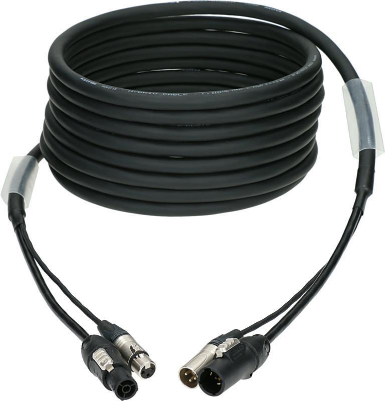 Klotz hybridní kabel DMX a napájení 3G1.5 XLR 3p + powerCON TRUE1 - 10m