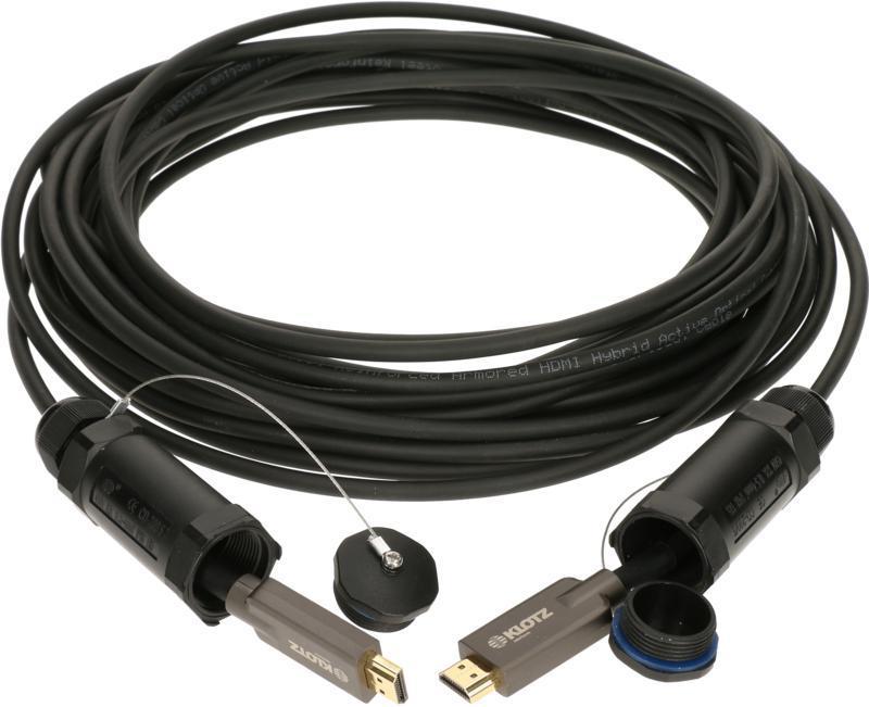 Klotz HDMI 2.1 AOC Link - aktivní optický kabel, pancéřovaný, 100m