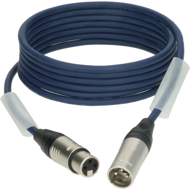 Klotz kabel, dvojité stínění, AES a DMX, XLR 3p, nikel, 25m