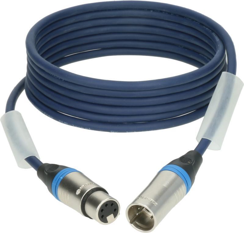 Klotz DMX kabel dvojitě stíněný XLR 5p nikel 2m