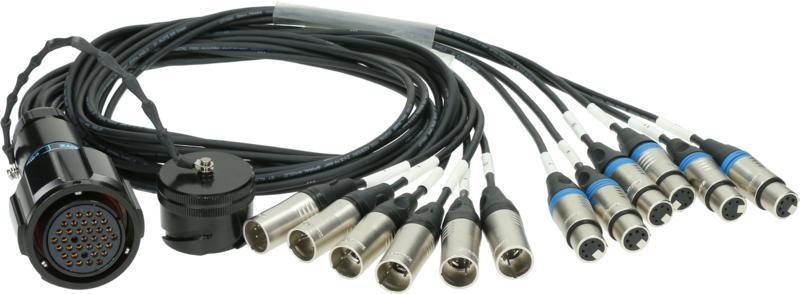 Klotz OT1000 - RMP 37p matka - 6x XLR 5p matka / 6x XLR 5p otec 12-cs. - DMX rozbočovač - PVC - 1,2m