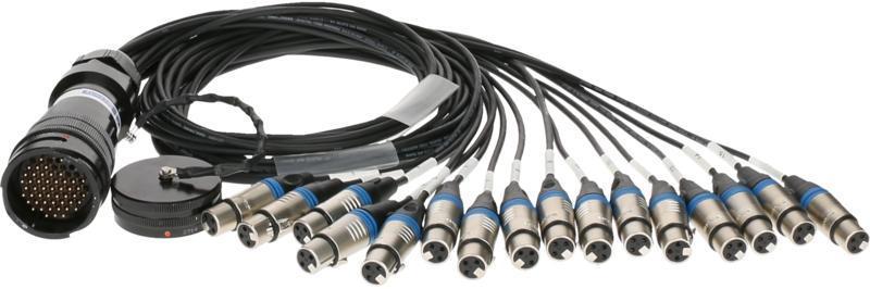 Klotz RMP-16 XLR kabel, digitální fanout, PVC, 1,2m