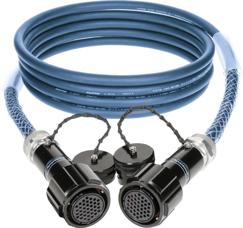 Klotz OmniSTAR RMP 37p kabel, 12 kanál, digitální, PUR, 25m
