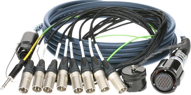 Klotz RMP-8 XLR kabel - 20m, digitální fanout, PUR