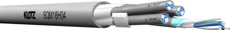 Klotz StarQuad pro audio kabel 4 x 4 x 0,18 mm² - FRNC - 100m
