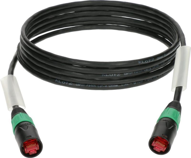 Klotz kabel CAT5e, PVC plášť, flexibilní, etherCON - 25m