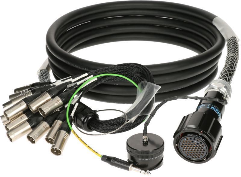 Klotz PolyLIVE - RMP 54p XLR 16x, analogový fanout, PVC, 25m