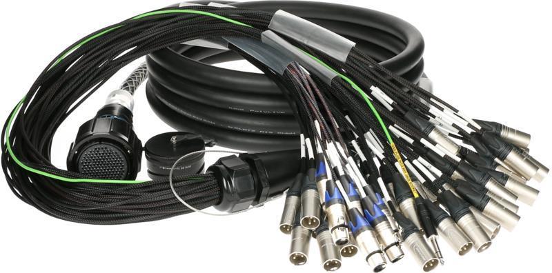 Klotz RMP-48 XLR kabel - 40x XLR samec, 8x XLR samice, 15m, PVC