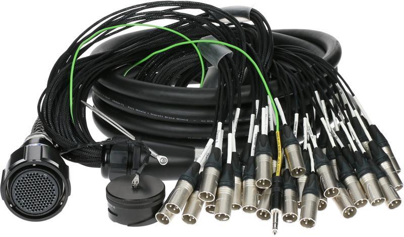 Klotz RMP-48 XLR kabel - 30m, 48x XLR konektory, PVC