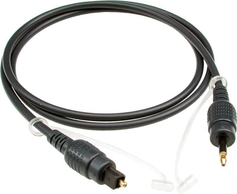 Klotz TOSLINK kabel s optickým mini Jackem - 5m