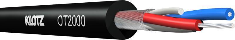 Klotz OminiTRANS mobilní AES/EBU kabel 2 x 0,22 mm² - PVC - 100m
