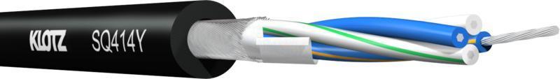 Klotz StarQuad pro audio kabel 4 x 0,15 mm² - PVC - 30m