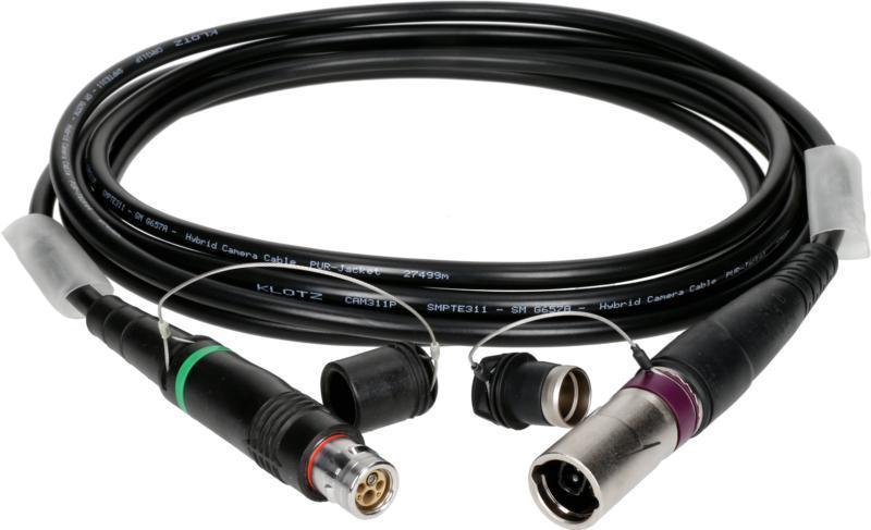 Klotz kabel SMPTE 311M, robustní, LEMO FUW, 50m